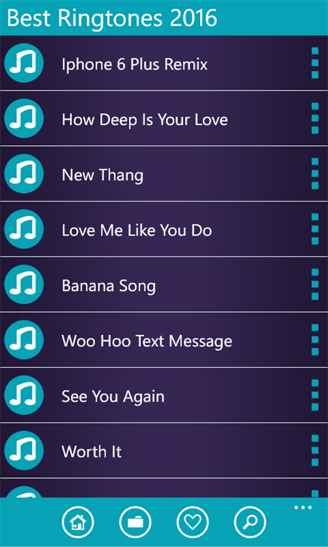 Best Ringtones 2016 Screenshots 1