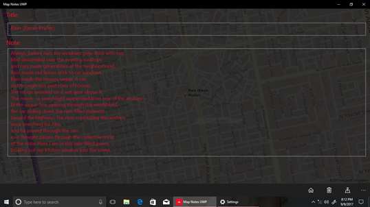 Map Notes UWP screenshot 5