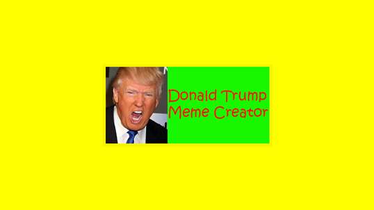 Donald Trump Meme Creator - Just For Fun screenshot 1