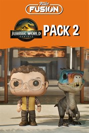 Funko Fusion - Jurassic World Rebirth Pack 2 - Dr Henry Loomis and Raptor