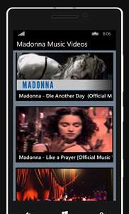 Madonna HD screenshot 3