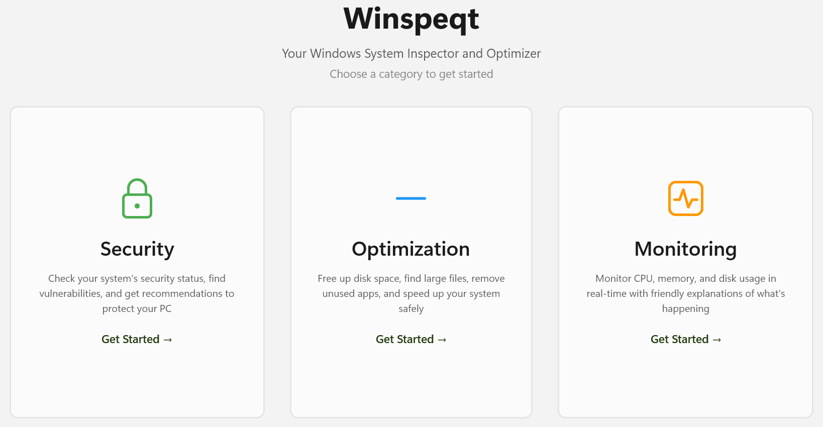 Multi-category behavior display