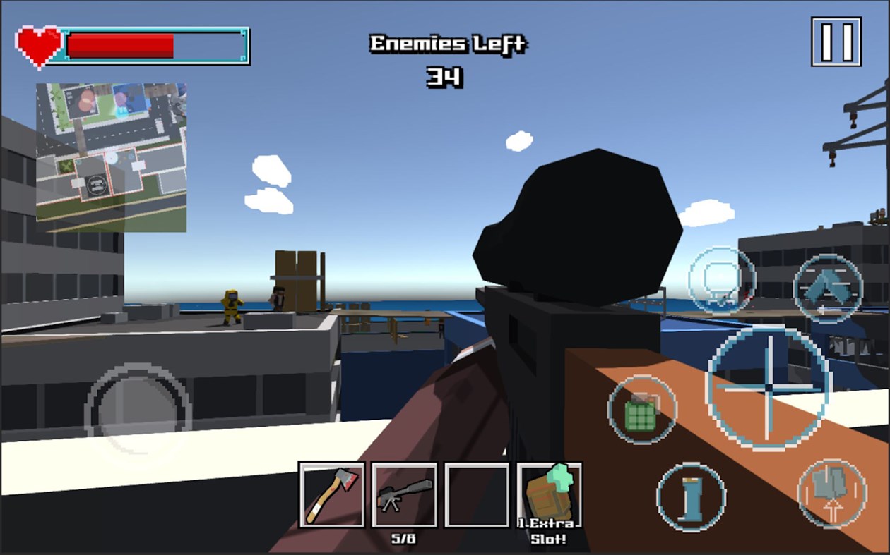 #1. Sniper Shooter Blocky Hitman (Windows) 由: Pixel Royale