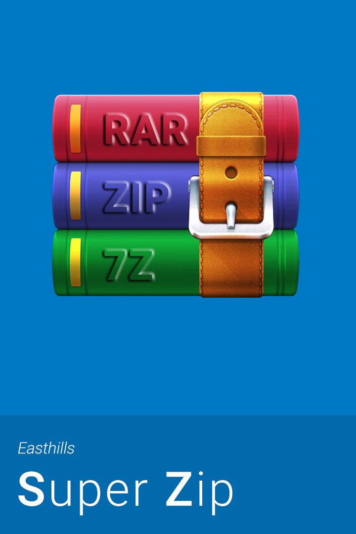 Super Zip - Free Rar, Zip & 7z Extractor
