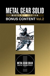METAL GEAR SOLID: MASTER COLLECTION Vol.2 BONUS CONTENT