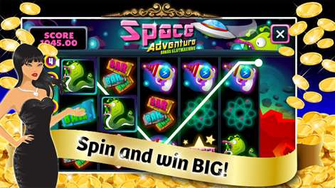 Slot Machine Casino - Space Adventure Screenshots 1