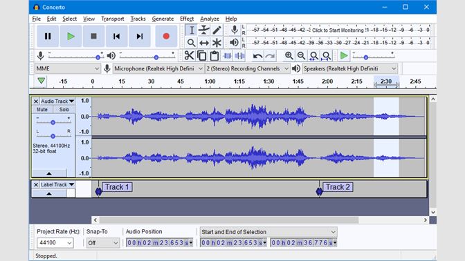 microsoft audio editor software