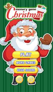 Christmas Fun Memory Game screenshot 1