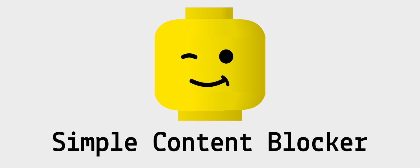 Simple Content Blocker - S.C.B marquee promo image