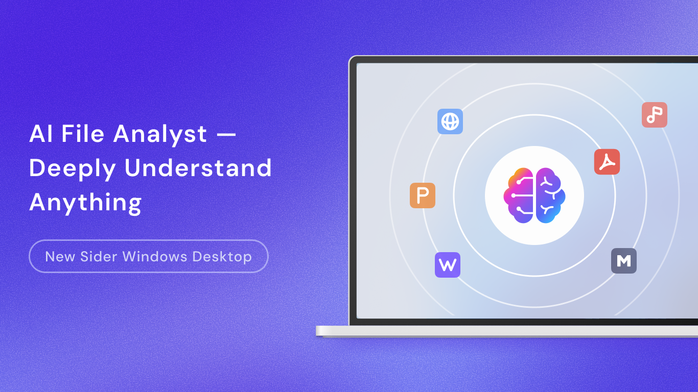 Sider: AI File Analyst — Deeply Understand Anything screenshot