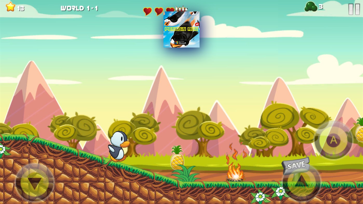 #4. Penguin Run Go (Windows) โดย: SmartBrainLAb