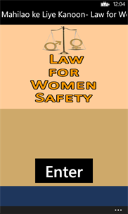 Mahilao ke Liye Kanoon- Law for Women Safety  screenshot 1