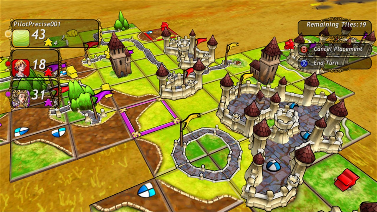 Carcassonne screenshot 2