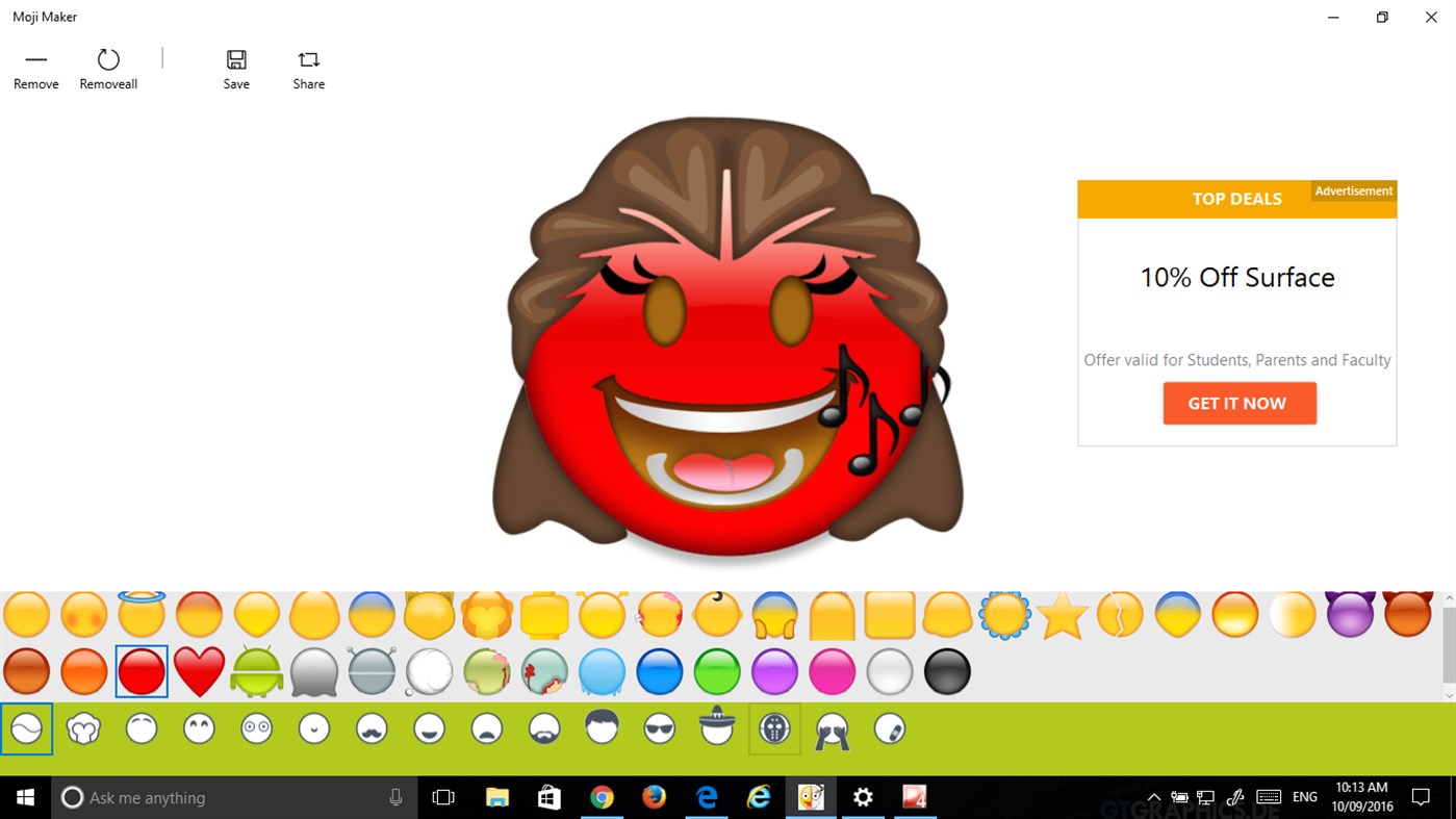 #2. Moji Maker (Windows) Podle: Amazing Man