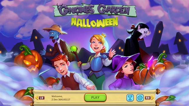Gnomes Garden 5: Halloween screenshot 1