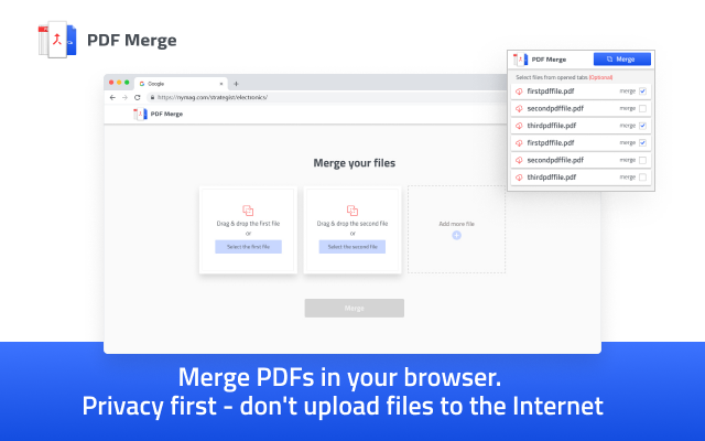 PDF Merge and Convert promo image