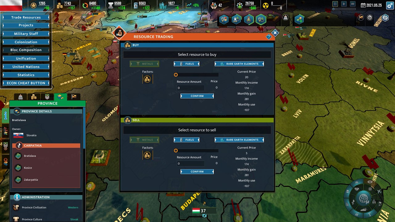 Realpolitiks II screenshot 3