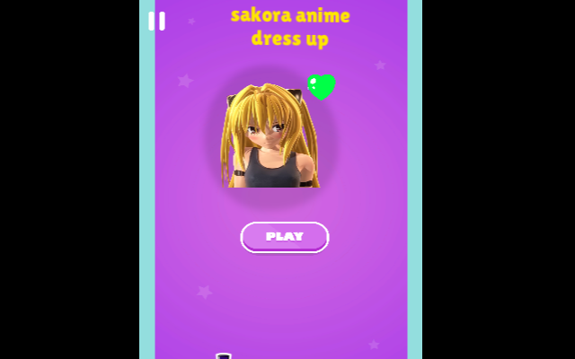 Sakora Anime Dress Up Game