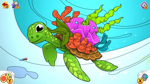 Coloring Book: Ocean Animals screenshot 3