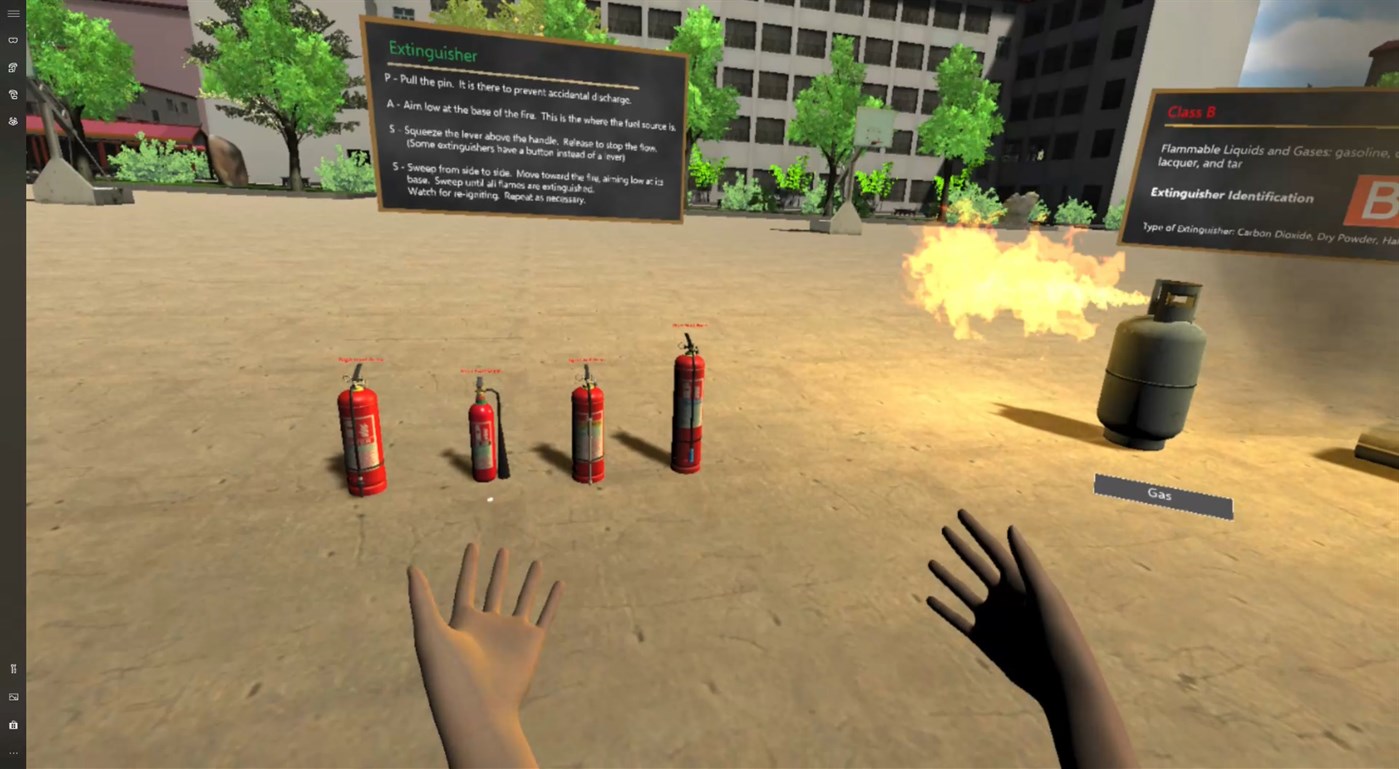 #1. Fire Safty Training VR System (Windows) 来自: 长宽高（北京）科技有限公司