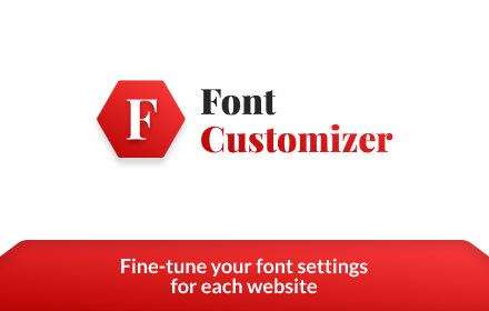 Font Customizer small promo image