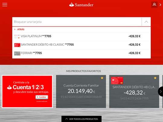 Banco Santander España screenshot 5