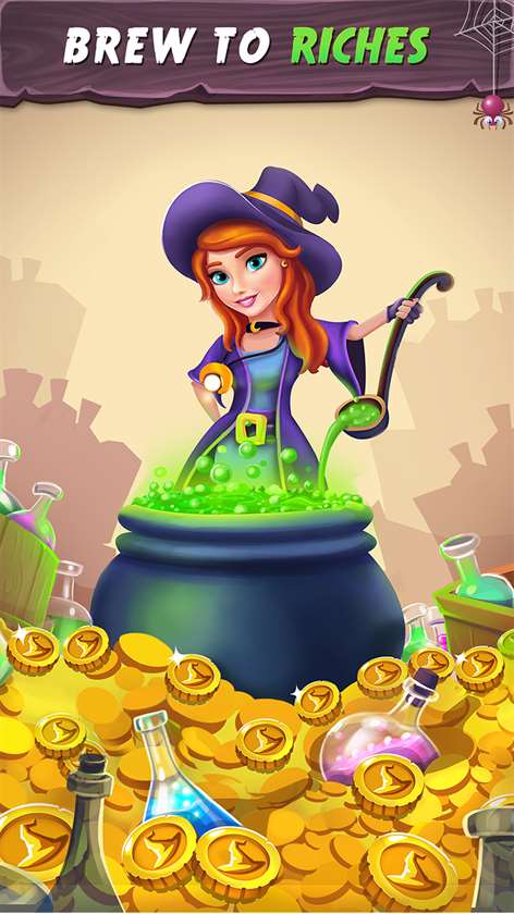 Tiny Witch Clicker : Brew Potions & Live Forever Screenshots 1
