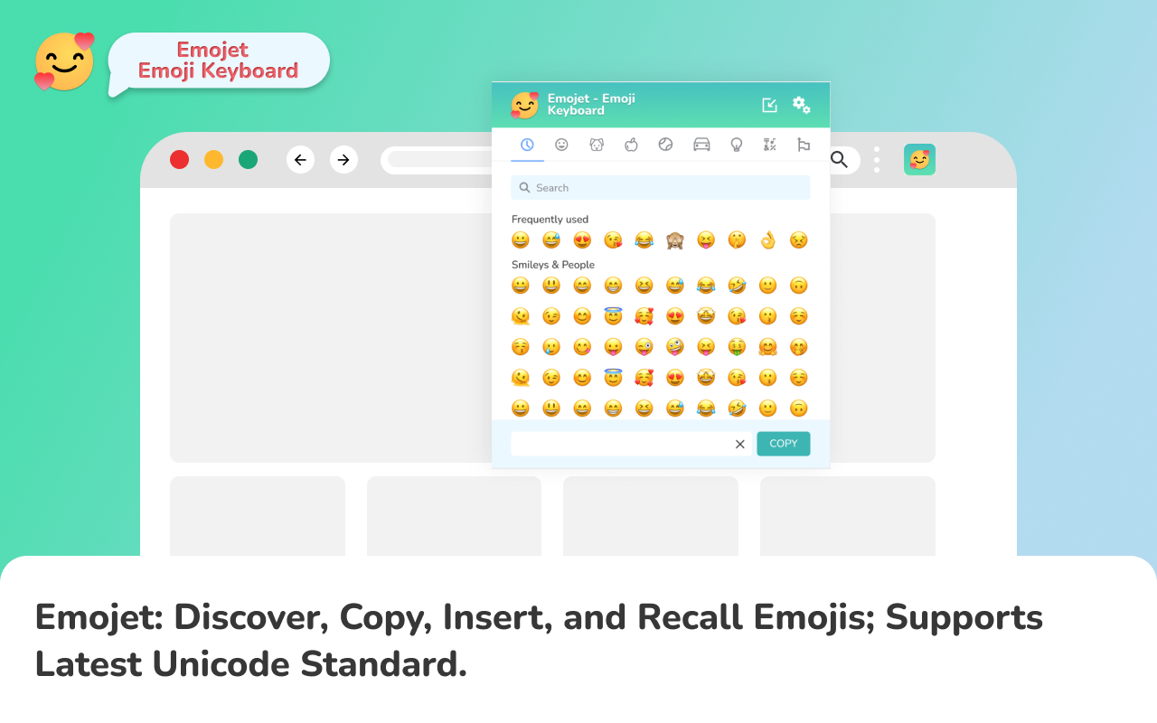 Emojet - Emoji Keyboard
