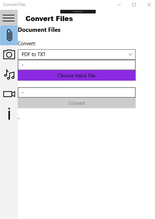 Convert Files - PC - (Windows)