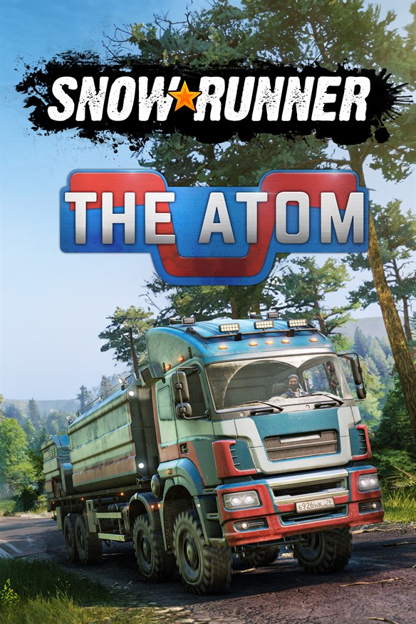 SnowRunner – The Atom Xbox Series X|S and Xbox One cover art