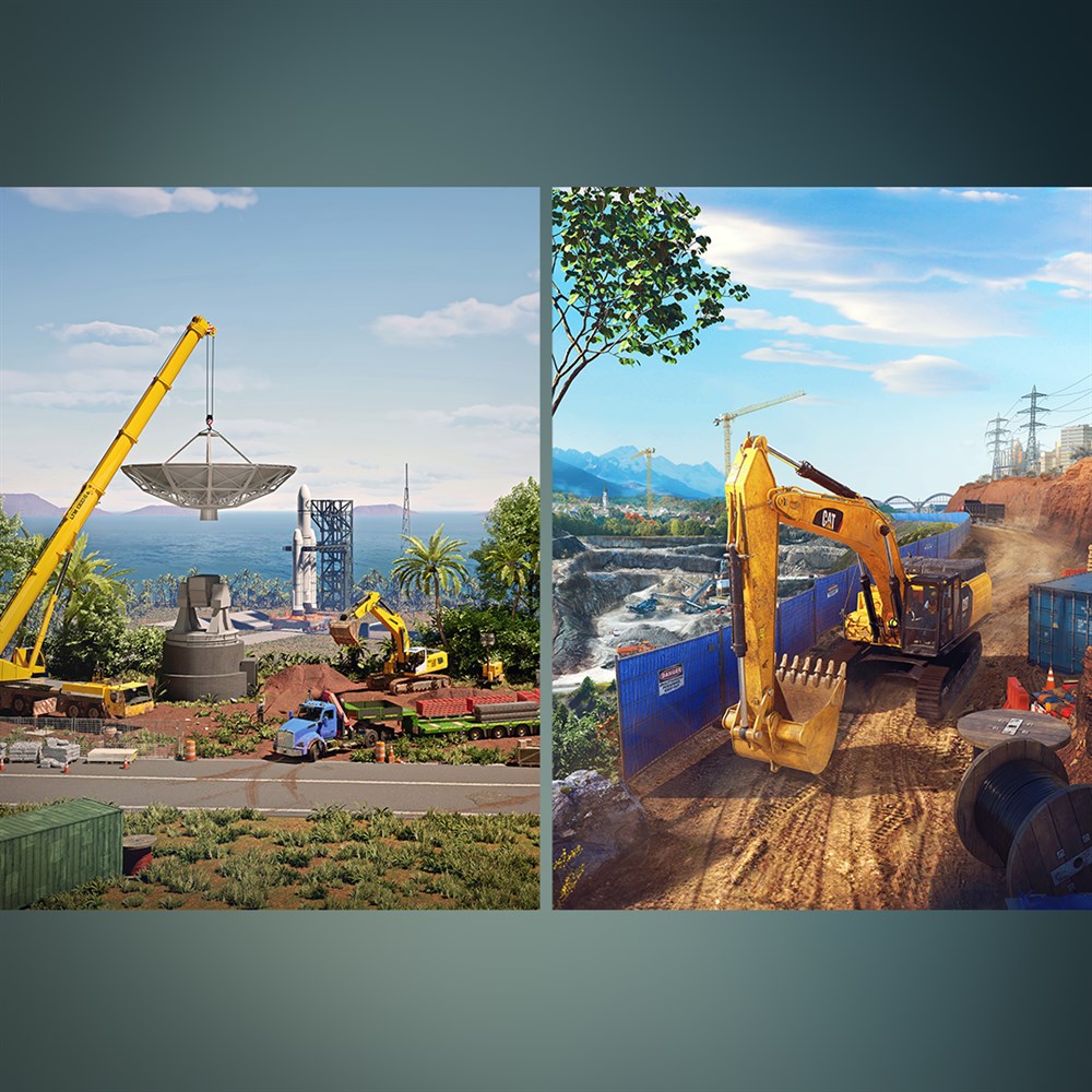 Construction Simulator - Spaceport Bundle cover art (full size)