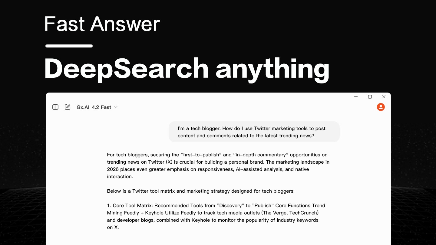 GX.AI for [Grok AI] screenshot