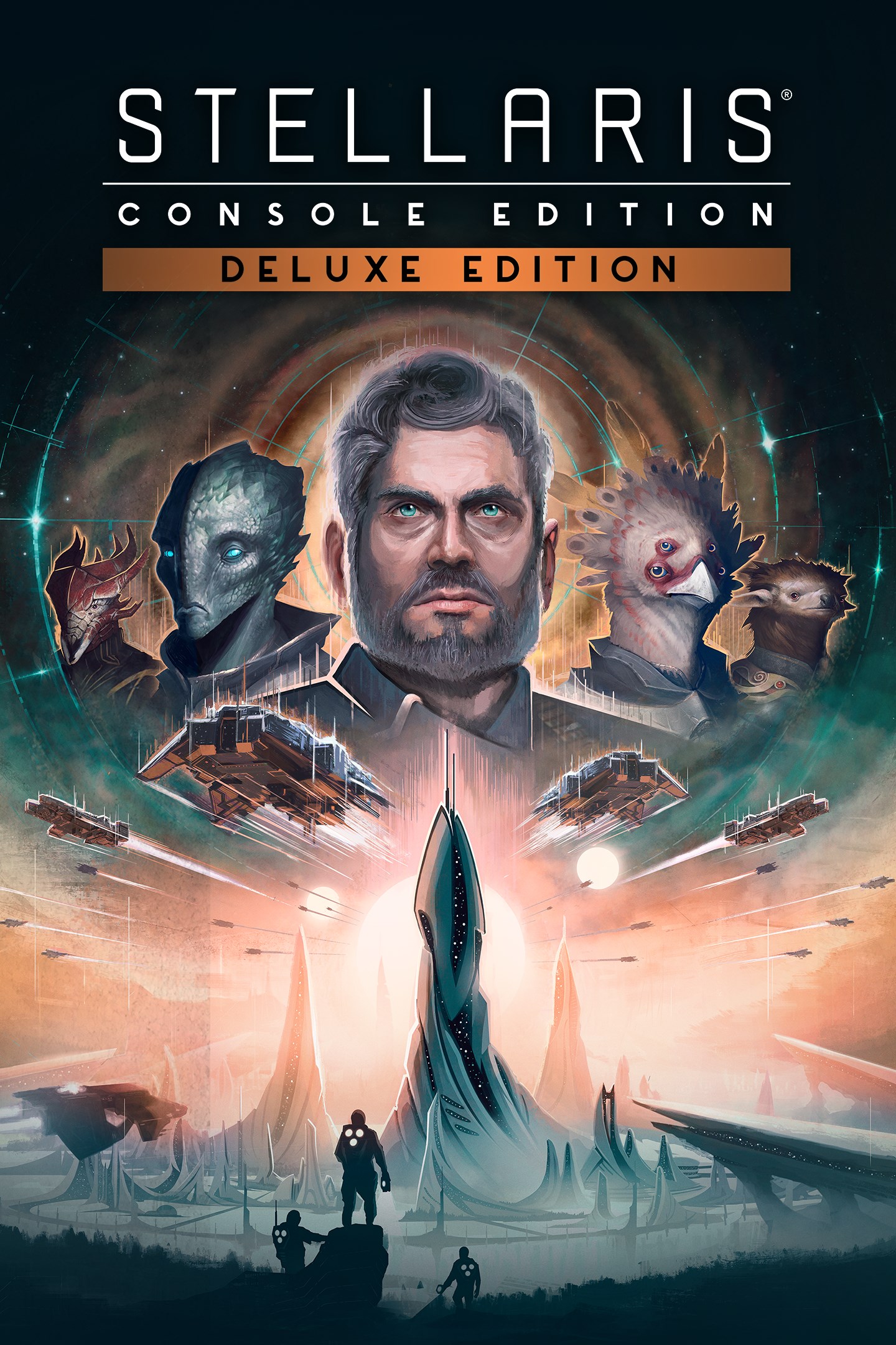 Box shot of Stellaris: Console Edition - Deluxe Edition (X|S)