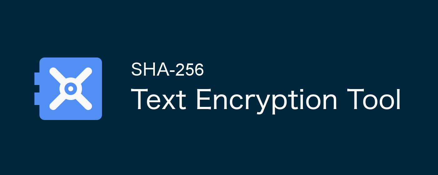Text Encryption Tool marquee promo image