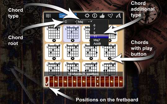 Guitar Chords Compass Lite screenshot 2