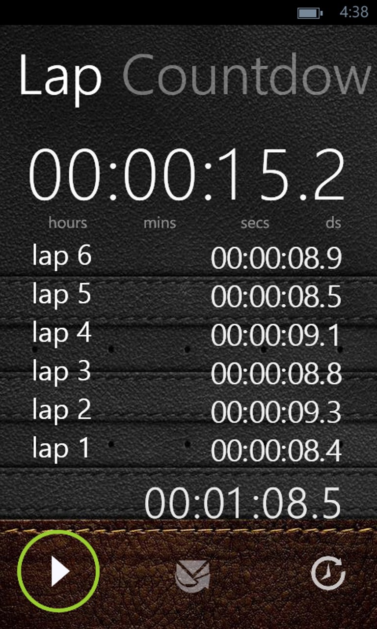 Stopwatch Timer Pro for Windows 10 Mobile