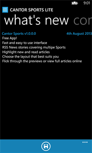 Cantor Sports Lite screenshot 8