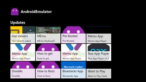 AndroidEmulator Screenshots 2