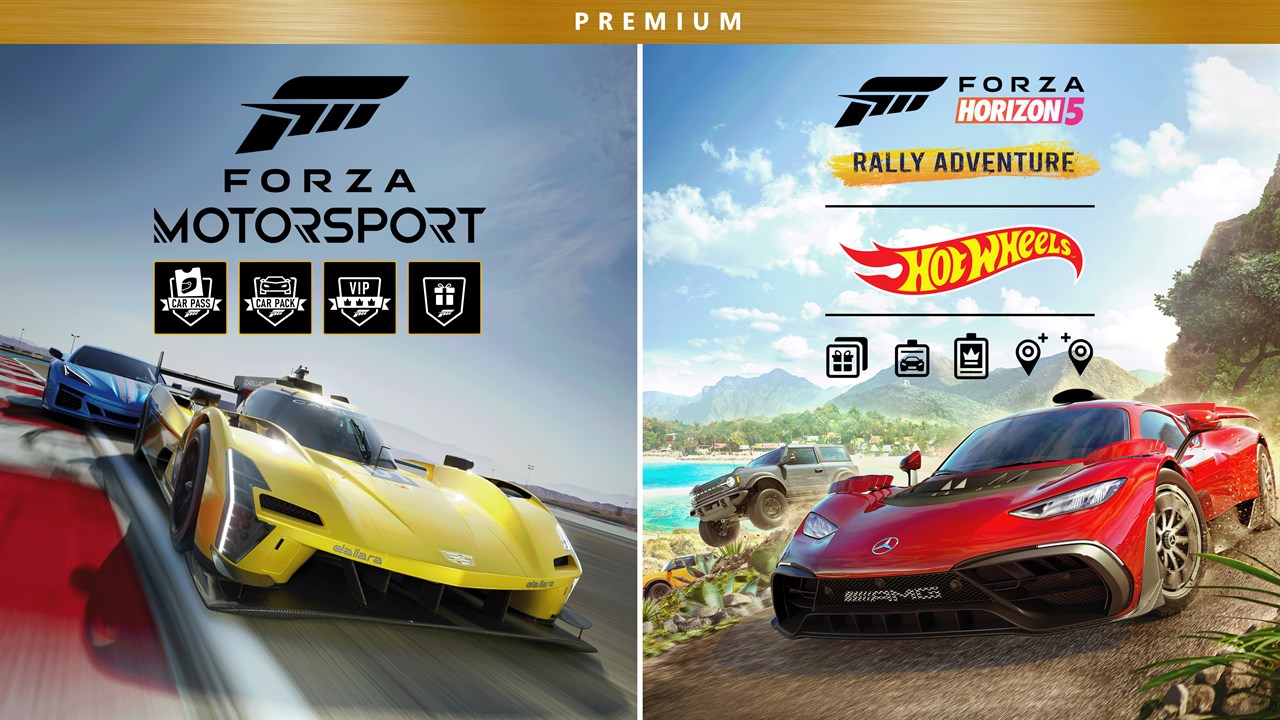 Forza Motorsport and Forza Horizon 5 Premium Editions Bundle screenshot 1