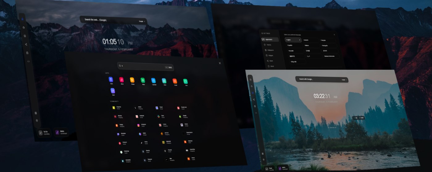 Nyxhora New Tab
