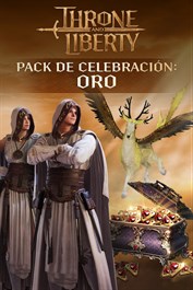 THRONE AND LIBERTY - Pack de celebración: oro