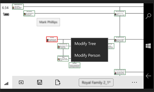 Slim Family Tree Designer screenshot 1