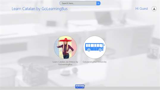 Learn Catalan via videos by GoLearningBus screenshot 2