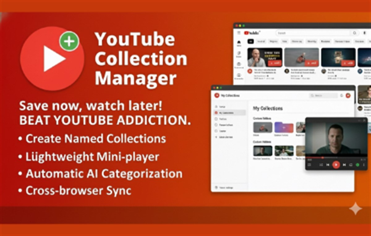 YouTube Collections Manager