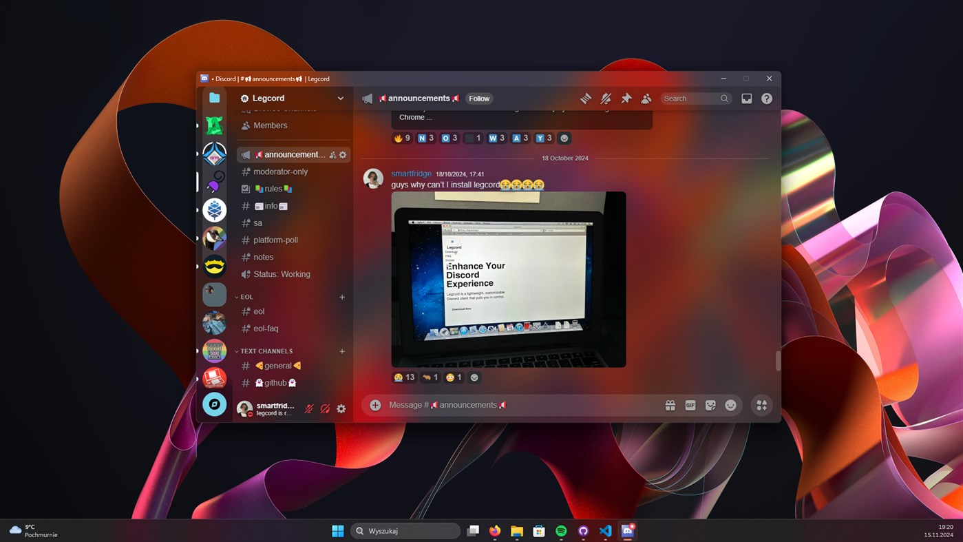 #1. Legcord (Windows) 由: smartfrigde
