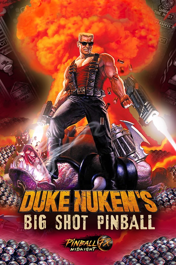 Pinball FX Midnight - Duke Nukem's Big Shot Pinball Xbox Series X|S and Xbox One cover art
