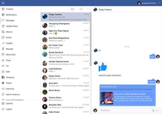 Pages Manager for Facebook screenshot 3