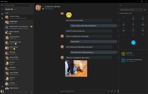 Skype Screenshot