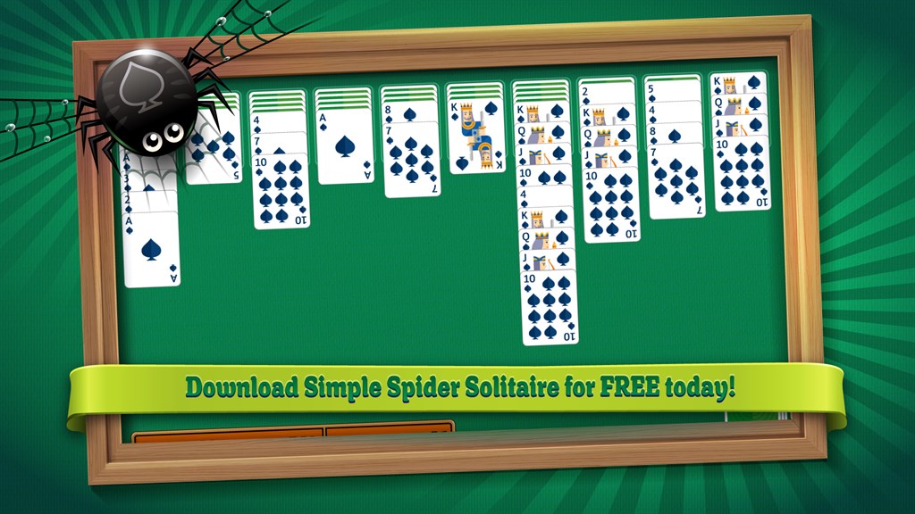 Simple Spider Solitaire - Microsoft Apps