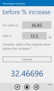 Percentages Calculator screenshot 7